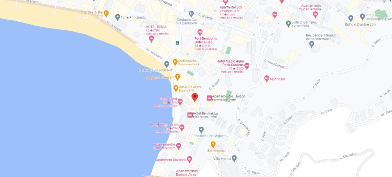 Apartmán Estudio Completo Aries Rincon De Loix Benidorm Exteriér fotografie